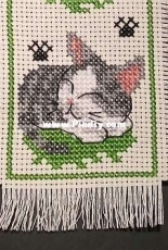 Kitty cat bookmark