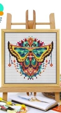 Awesome Pattern Studio - CS561 - Mandala Butterfly XSD