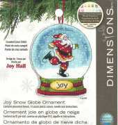 Dimensions 70-08905 - Joy Snow Globe Ornament