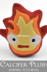 Choly Knight - Sew Desu Ne? - Calcifer Plush - Free
