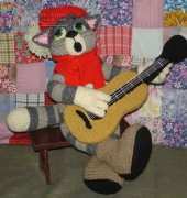 Ilona Klavdia - Cat with guitar - Russian