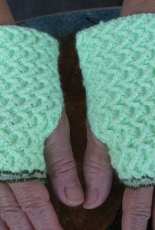 Green mittens