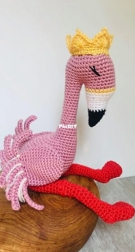 Sayens Crochet - Valentina Lopez Britot - Rossie Flamingo - Free