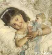 Golden Kite GK 1258 - Girl with Doll