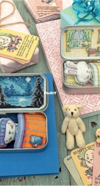 Rabbit, Rabbit, Rabbit Indoors by Durene Jones from Cross Stitcher 396 XSD