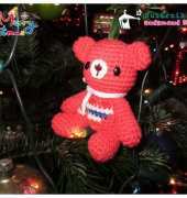 My dolls on Christmas Tree.