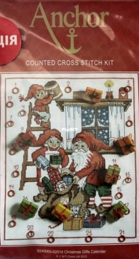 Anchor 9240000-02514 Christmas Gifts Calender XSD