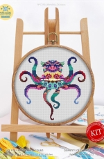 Awesome Pattern Studio - C590 - Mandala Octopus PCS+XSD