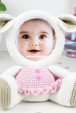 Tanaticrochet - Tatyana/Tatiana Kucherovska - Photo frame sheep - Russian
