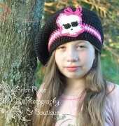 Sarah Tompkins Designs- Monster-ish high slouchy hat