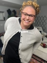 Sugar Frost Knit Cardigan by Marly Bird