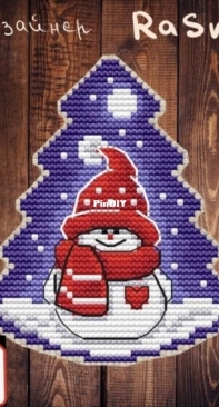 RaSvet - Snowman Christmas Tree Ornament by Olga Ryazantseva