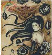 HAE JG8973  Gothic Rose