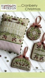 Hands On Design HD-193 - Cranberry Christmas