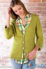 Carioca Cardigan by Alison Green /Berroco-Free