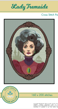 Witty Stitch - Lady Tremaide & Maleficient by Aurora Jiménez