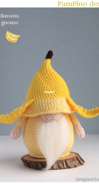 Pam Pino Design - Nazeli Mkrtchyan-Tadevosyan - Banana Gnome