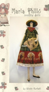 Maria Phillo Country Dolls by Gisele Mortati - Diane - Portuguese