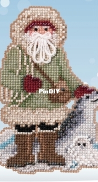 Mill Hill Antarctic Santas MH20-2032 Leopard Seal Santa