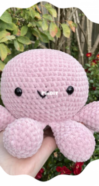 Happy Place by Chloe - Chloe - Giant Octopus Plushie