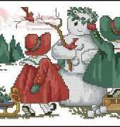 December from Leisure Arts 3263 Sunbonnet Sue Yesteryears Sweetheart