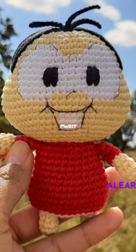 Alearteshop - Alessandra Nascimento - Monica Amigurumi Pattern - Monica Amigurumi Receita - Portuguese