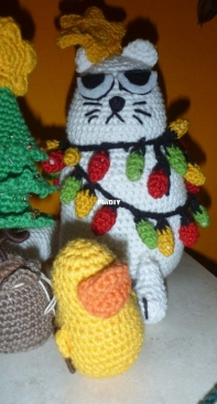 Collapse the left Studio Wow Toys - Maria Zhyrakova - Christmas Cat