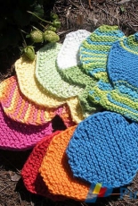 Fishy Fish Washcloth and Bathmitt by Brooke Snow -Free
