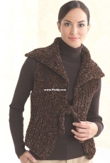 Patons 127 Bohemian Vest - Free