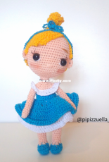 Green Frog Crochet - Cinderella