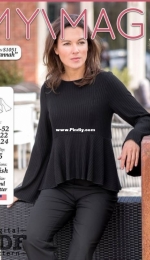 My Image S1051 Hannah Top - French