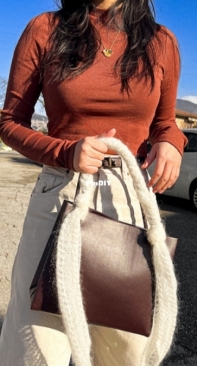 Lizzy Scarf by Jimin Lee - Cookie the Knitter