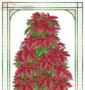 Winter Topiary by Sharon Pope from Just Cross Stitch Nov/Dec 2009