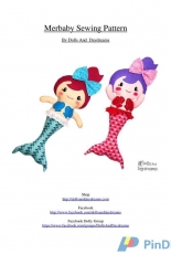 Dolls and Daydreams- Merbaby Sewing Pattern
