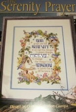 Leisure Arts 2998 The Serenity Prayer by Donna Vermillion Giampa XSD