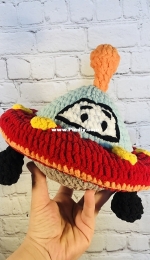 Tuptti Crochet - Monika Helfer - Ulysses the UFO - Free