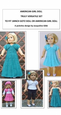 Jacknitss Design Jacqueline Gibb Truly Versatile Set