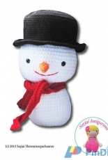 K and J Dolls - Sayjai Thawornsupacharoen - Large snowman - German - Free