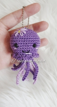 Pink Tomato Crochet - Josephine Laurin - Mini Blossom Jelly Friends