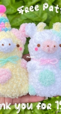 Tashs Crochet Cottage - Tash - Sugar Puff the Cow - Free