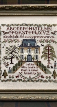 The Sampler Company - Sweet Humility Sampler by Brenda Keyes - XSD