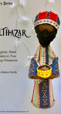 Elliotts Playground - Clara Batton Smith - Nativity Series -  Balthazar