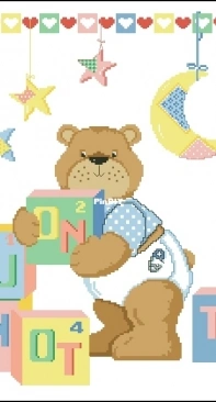 Fashion Model_BK_No.7-2008 Natalicio de Oso / Bear Birth sampler XSD