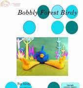 Rosieok - Rosemary Newman - Bobbly Forest Birdy