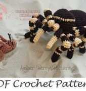 Amber Perry Patterns - Crochet Tarantula
