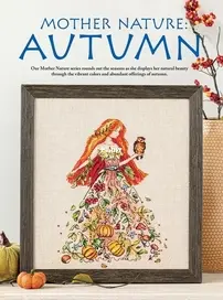 Mother Nature Autumn by Perry A Hadi from Just Cross Stich August 2023 XSD