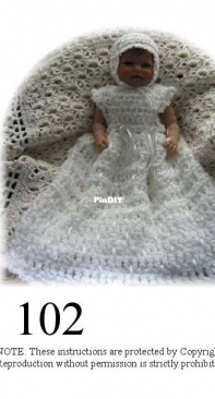 Patterns by Jeannine - Jeannine M. Holper - 102 Baby Christening Gowns