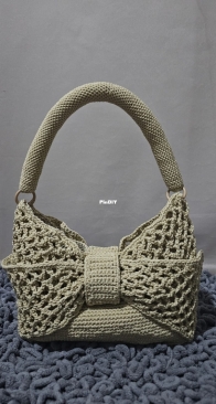 Dior Inspired Crochet Bag