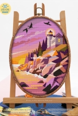 Awesome Pattern Studio 438 - Acadia National Park Oval