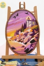 Awesome Pattern Studio 438 - Acadia National Park Oval